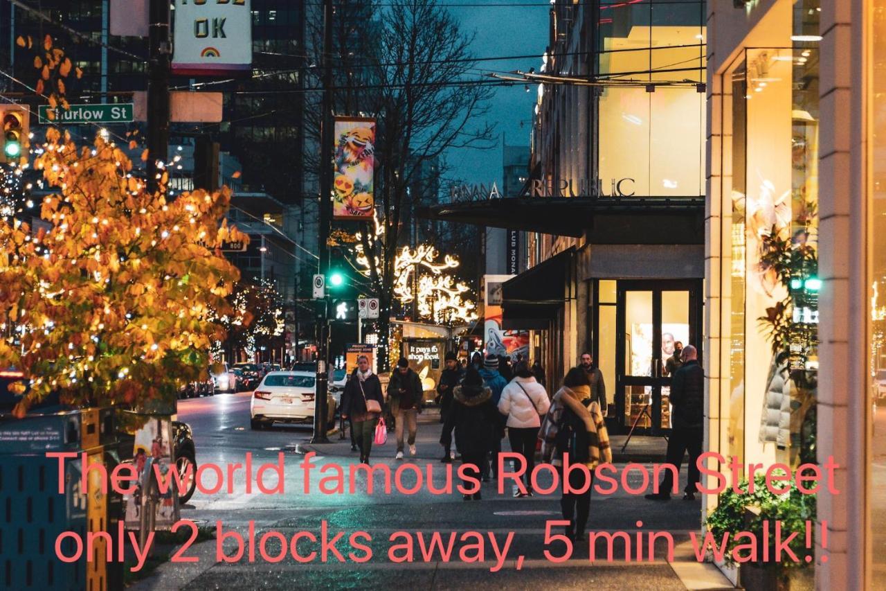 Best Location Downtown Chic Suites Vancouver Zewnętrze zdjęcie